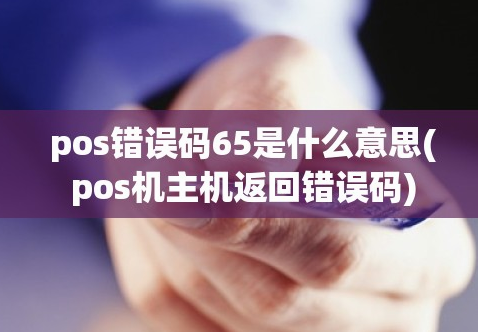 解决POS机响应码65